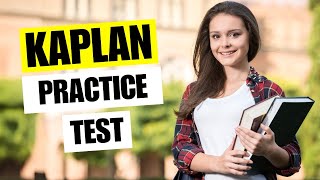 Kaplan Practice Test 2026 Kaplan Test Prep Math Reading Writing Exam Questions