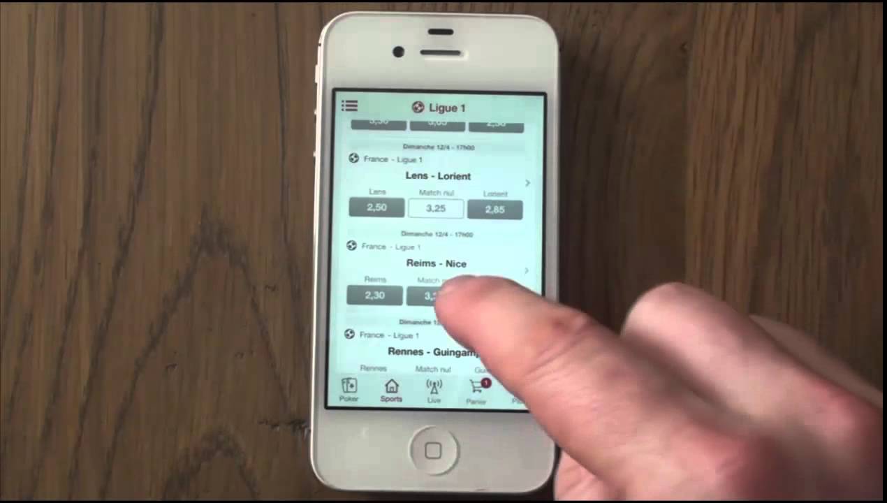 Tuto Application Winamax Paris Sportifs Youtube