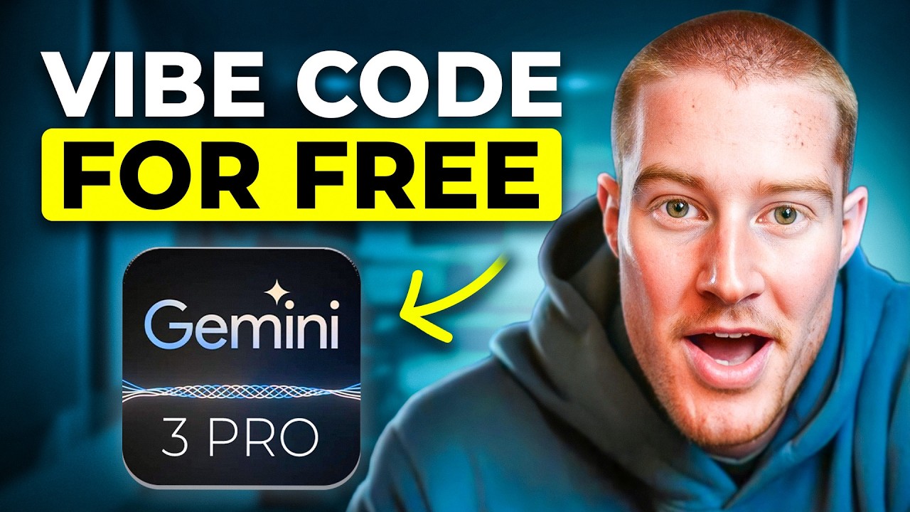 How to Vibe Code with Gemini 3 (for FREE)