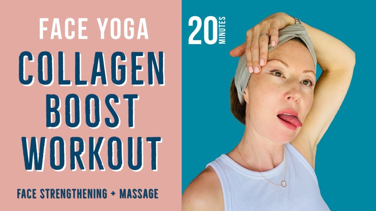 Face Massage & Collagen Boosting Workout YouTube