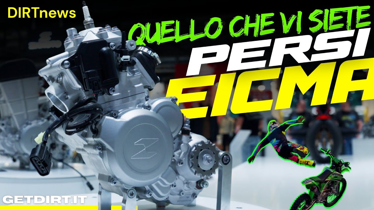 Quello che non avete visto a EICMA 2025: ZX 300 2T cinese, caduta freestyle EICMA, Pourcel - Ducati