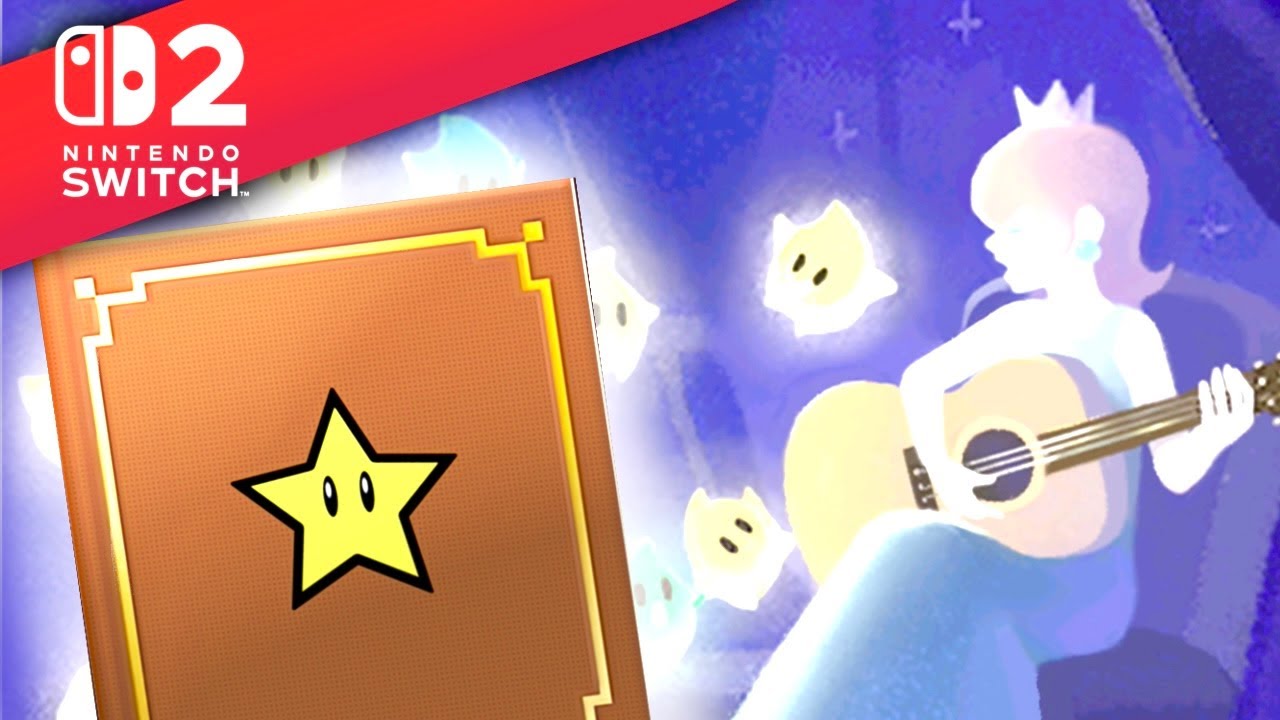 【Switch2】ロゼッタの絵本 （全14章　+シナリオの解放条件）　【スーパーマリオギャラクシー1+2】