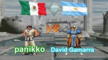 SNK vs. Capcom - SVC Chaos Plus - panikko vs David Gamarra