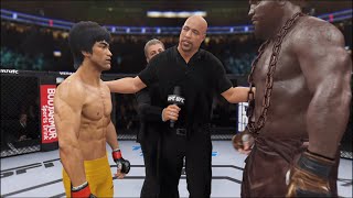 Bruce Lee vs. Mud Wrestler - EA Sports UFC 4 - Epic Fight 🔥🐲 screenshot 1