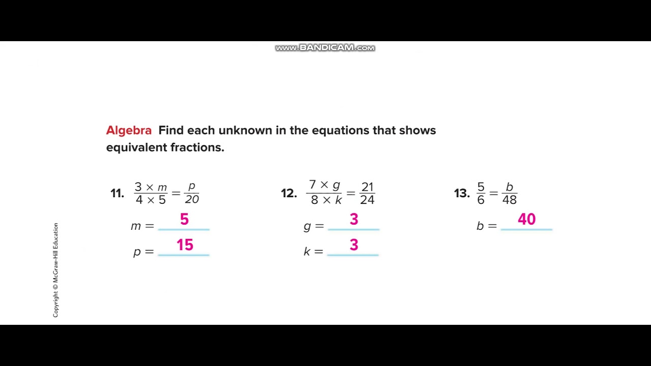 my homework lesson 6 compare fractions