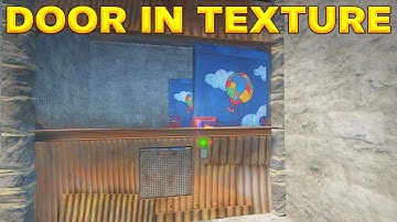 Door in textures bug/glitch in RUST