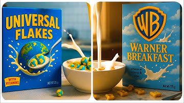 Movie Studios as Cereal Boxes by AI