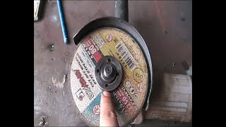 Насколько углублять диск болгарки в металл, чтобы резать легко и быстро