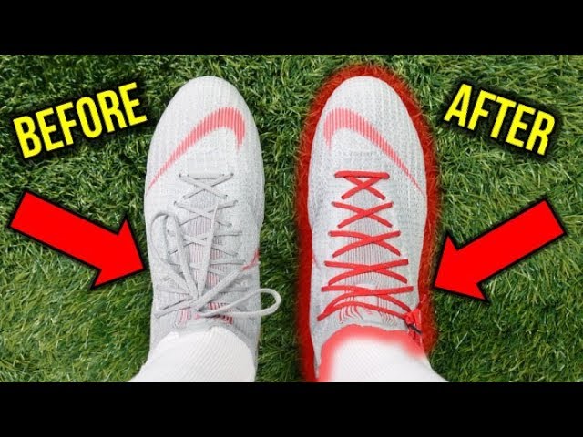 CLEANEST WAY TO TIE YOUR FOOTBALL BOOTS 