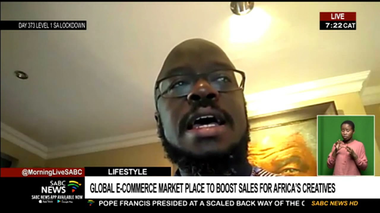 Still from Ananse - A global e-commerce market place for African creatives