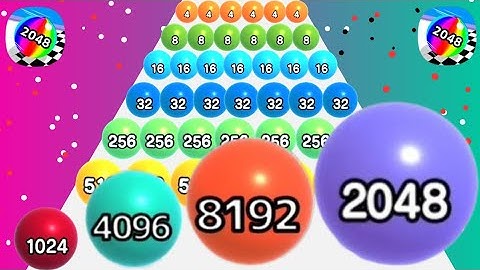 ballrun 2048 | pencil rush 3d | phone run 3d | mix levels | #gameplay #games #runner