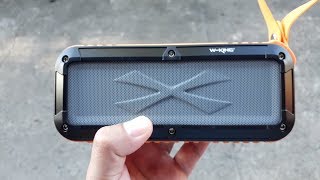 W-King S20 Bluetooth Speaker: Unboxing and Review (with Comparison, Sound and Waterproof Test)