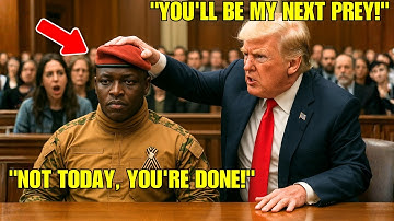Trump HIT Ibrahim Traoré at Court— Seconds Later, He Was Crying on the Floor