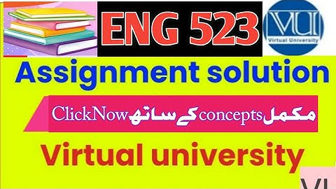 Eng523 assignment 1 solution 2023| eng 523 assignment solution 2023| discourse analysis | eng 523