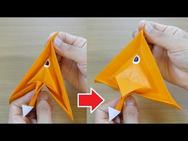 How to make a moving origami 