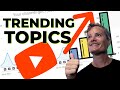 How to find trending topics on youtube 2024