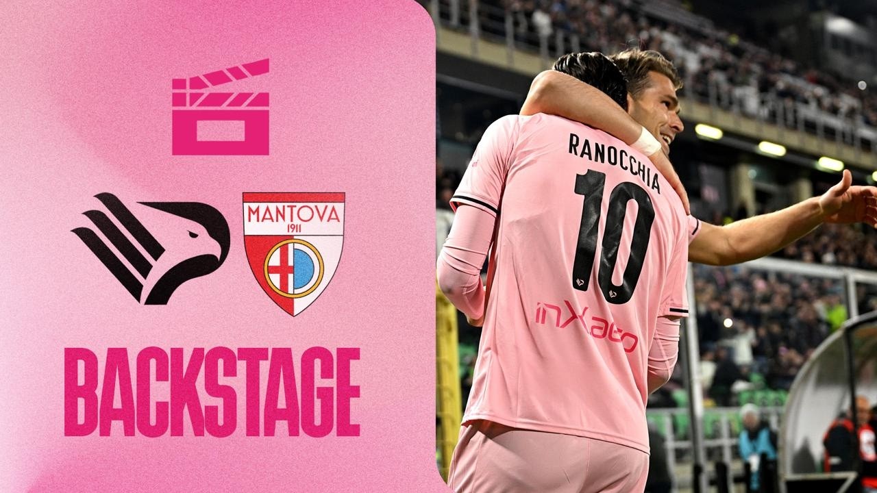 BACKSTAGE PALERMO-MANTOVA 2-1 🎬 Ci pensano Pippo e Gioele  🐸 + 🇫🇮