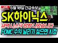 [SK하이닉스 주가전망] 새벽 나스닥 방향 나왔다, FOMC 수익날리기 싫으면 필수시청
