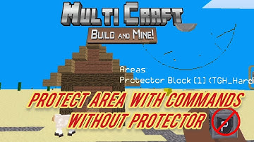 Multicraft Commands||Protect Area With Commands||Add Someone In Protected Area||Tech Gamer Hardik