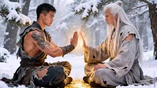 Young Man Saves An Old Man In Snow Who Is A Master And Passes All His Power To Him