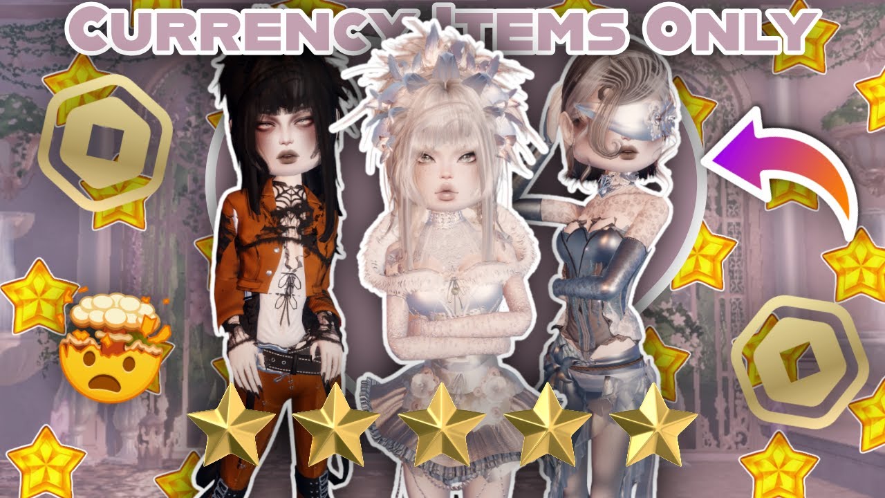 *ТОЛЬКО ВАЛЮТНЫЕ ПРЕДМЕТЫ!* (ЭТО БЫЛО СЛОЖНО!) - DRESS TO IMPRESS (ROBLOX)