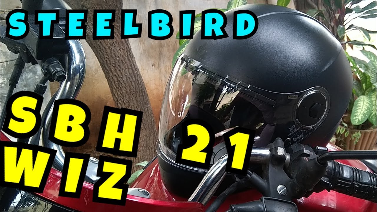 Best Budget STEELBIRD SBH 21 WIZ Helmet Review Price Under Rs 800 Available in Amazon YouTube