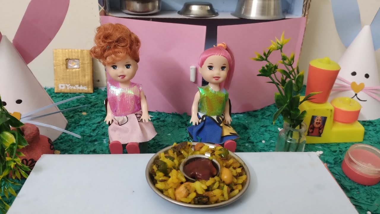 Miniature Rice Recipe🤤| Mini kitchen recipe - YouTube