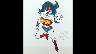 Wonder Woman Çizimi How To Draw Wander Woman? Gal Gagot Speed And Easy