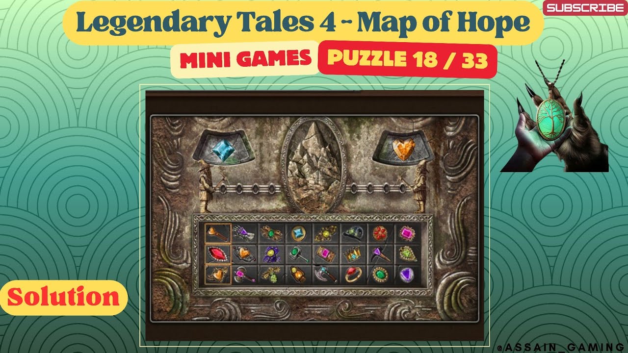 Legendary Tales 4 Puzzle 18 - YouTube