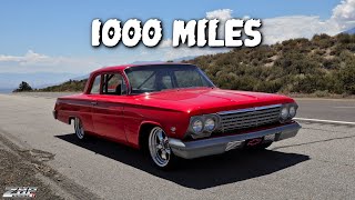 1000 Mile Road Trip in Big Red