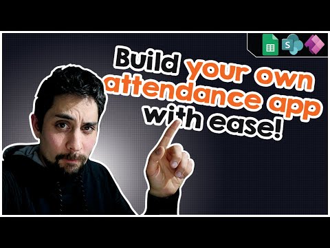 How to Create QR Attendance Form using Microsoft PowerApps!