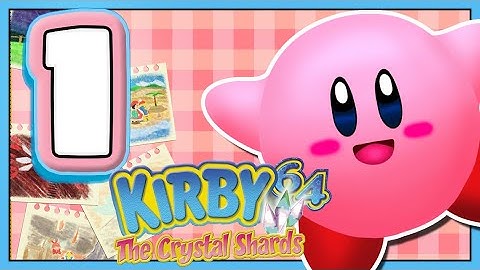 Kirby 64: The Crystal Shards Part 1 100%  (N64) Road to Kirby And The Forgotten Land Marathon!
