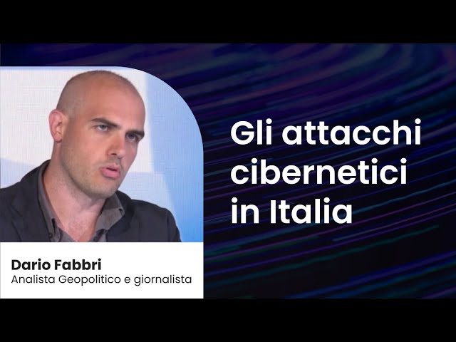 Dario Fabbri: gli attacchi cibernetici in Italia 