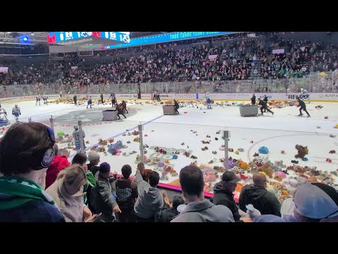 Teddy Bear toss in Abbotsford 2025