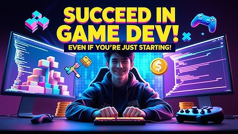 How to Succeed in Game Development (Even If You’re Just Starting!)