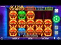 SCARAB TEMPLE - Double  BONUS WIN