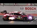 Sights  sounds of the first ever dtm race weekend by night flames sparks race start procedure