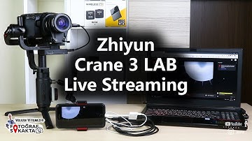 Zhiyun Crane 3 LAB Live Streaming by Volkan Yetilmezer