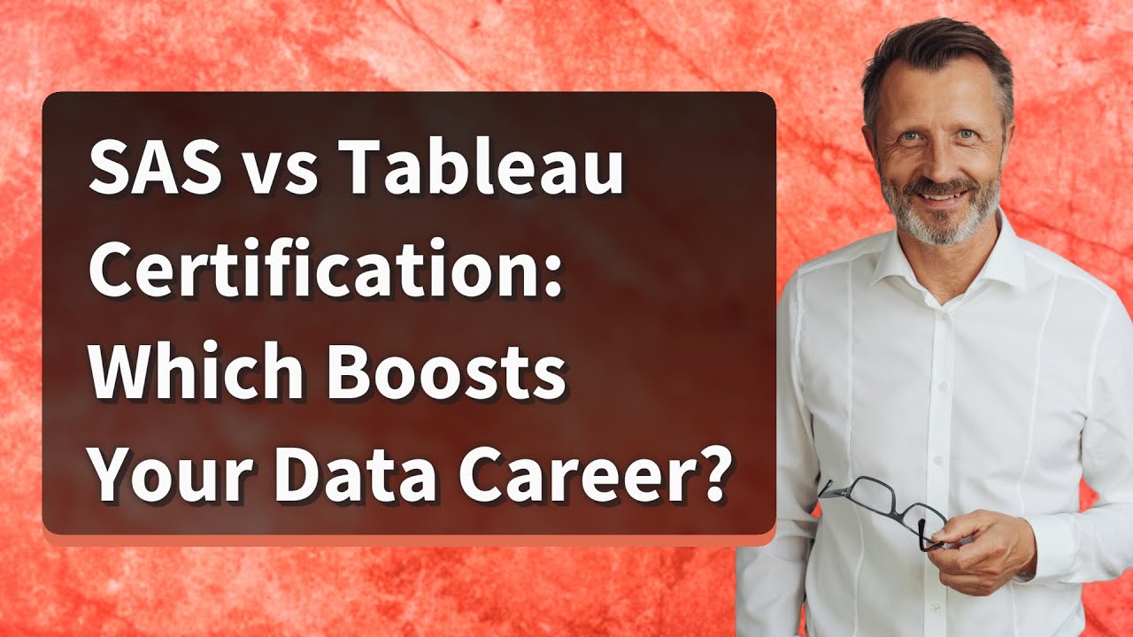 SAS vs Tableau Certification: Which Boosts Your Data Career? - YouTube