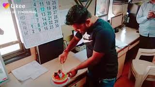 Darshan Madhavi Birthday In Office Mms