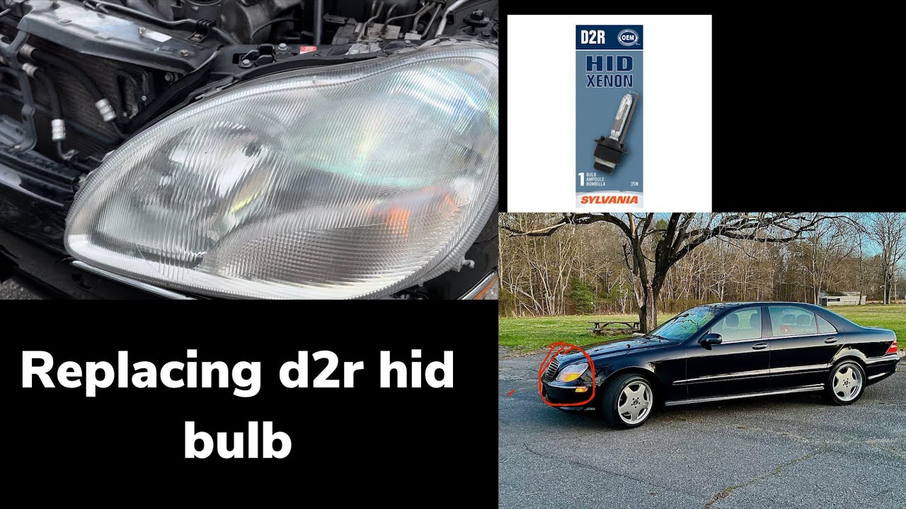 D2S/D2R Xenon HID Headlight Bulb - Installation Guide 
