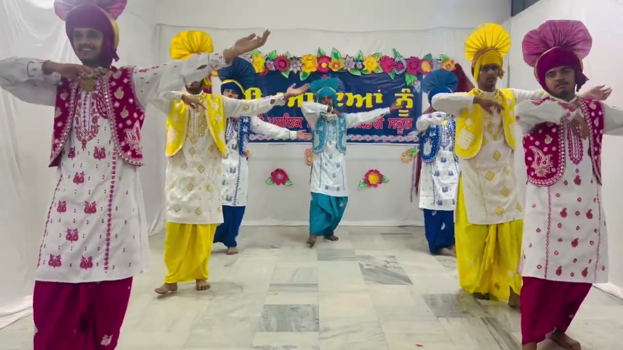 Group Bhangra Boys#Shakti Public Sen.sec.school Sahnewal
