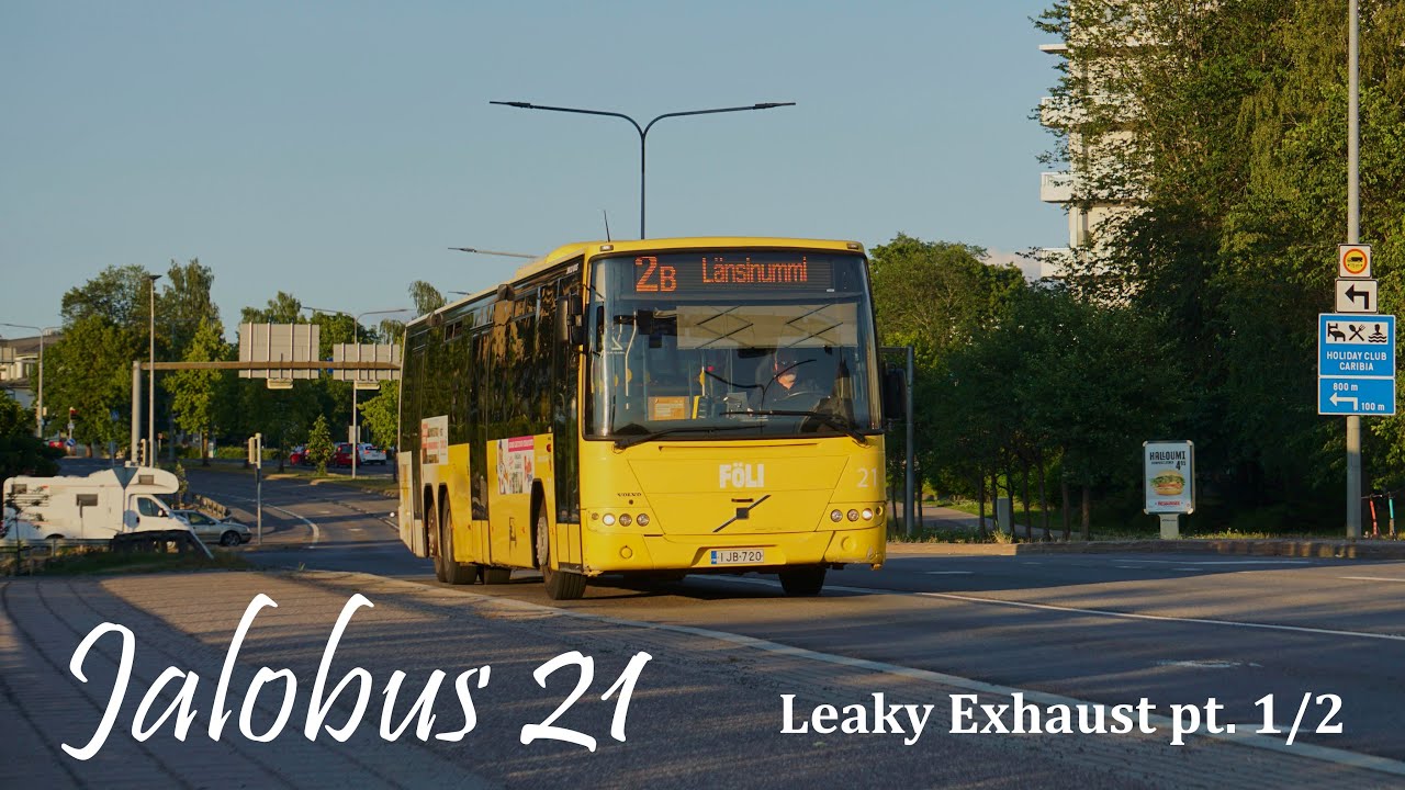 🔉 Leaky Exhaust! | Volvo 8700 / B12BLE 6x2 | Jalobus 21 (ZF)