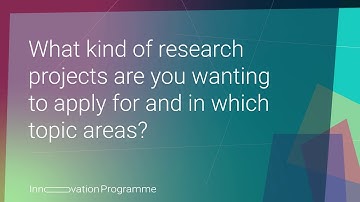 Claudio Allocchio on the GÉANT Innovation Programme: 4- Which ideas and topic areas are eligible?