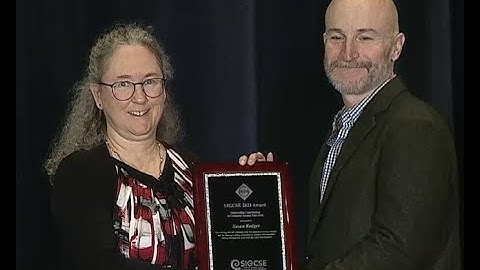 SIGCSE Award Keynote Susan Rodger March 2023