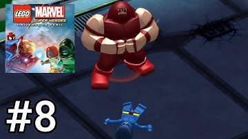LEGO MARVEL Super Heroes - X-Mansion - Gameplay Walkthrough PART 8 (iOS,Android)