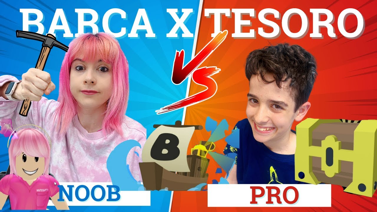 NOOB Silvia VS PRO Daniel: Costruisci barca per il tesoro su Roblox!