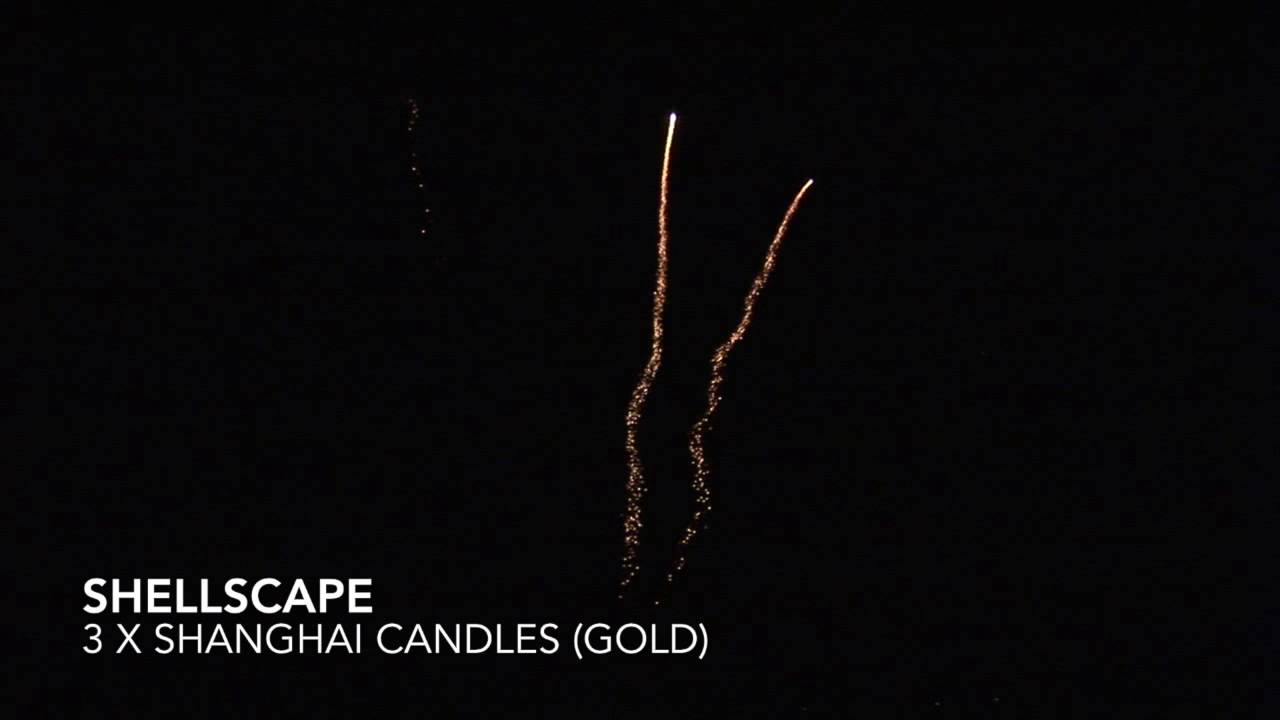 Hong Kong Candles (Gold) by Celtic Fireworks from Firework Crazy YouTube