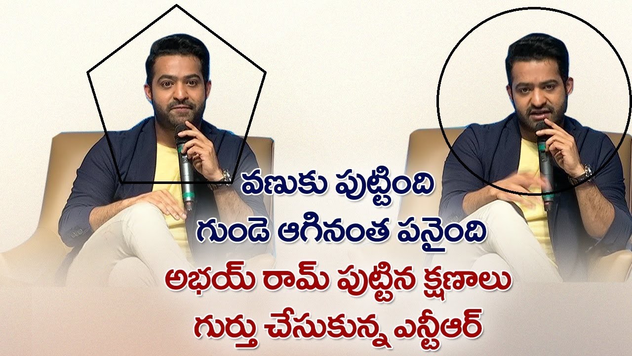trading screen Jr. Ntr shares his personal experiences and views