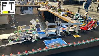 LEGO Great Ball Contraption 32 meters at Bricking Bavaria 2023 by functional Technic 3,370 views 5 months ago 7 minutes, 44 seconds
